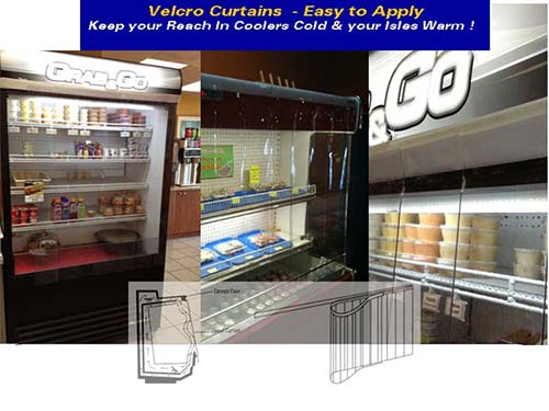 Refrigeration – Cooler Case Curtains